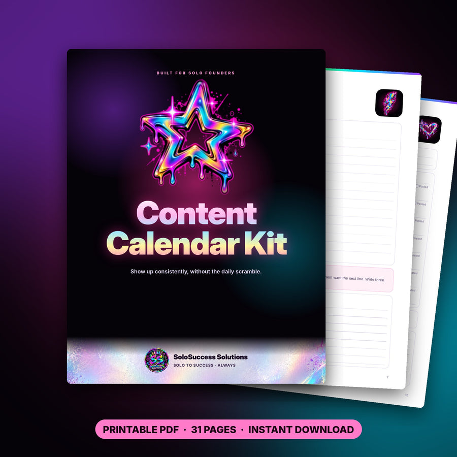Content Calendar Kit