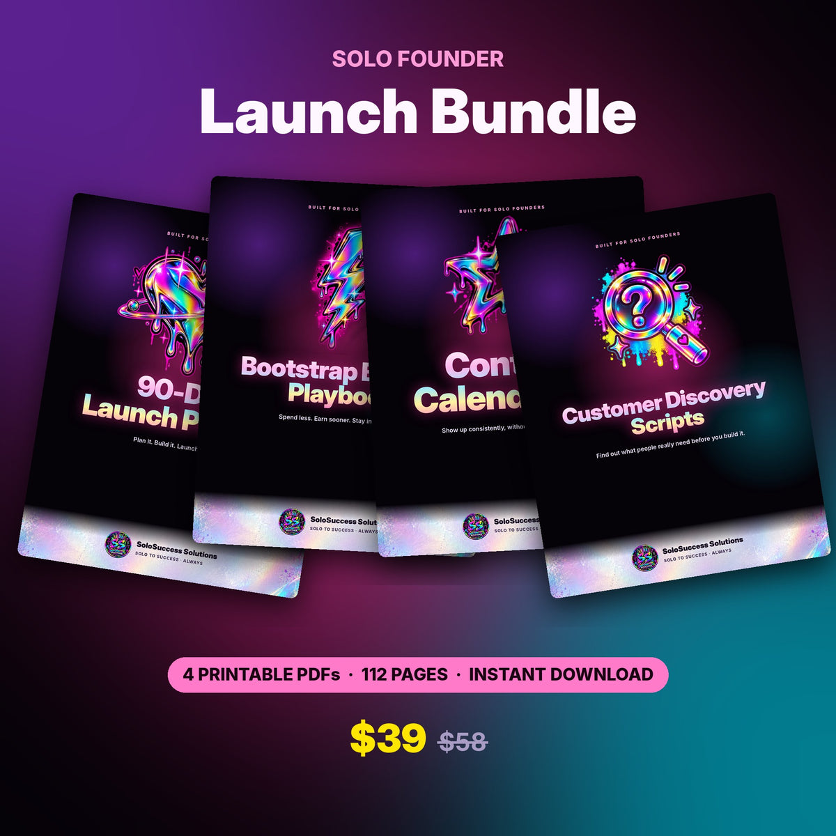 Solo Founder Launch Bundle